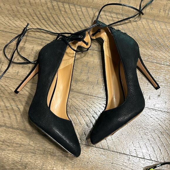 NWT Nine West ankle tie heels size 5.5 - Picture 8 of 8